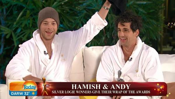 Hamish and Andy on the Today Show