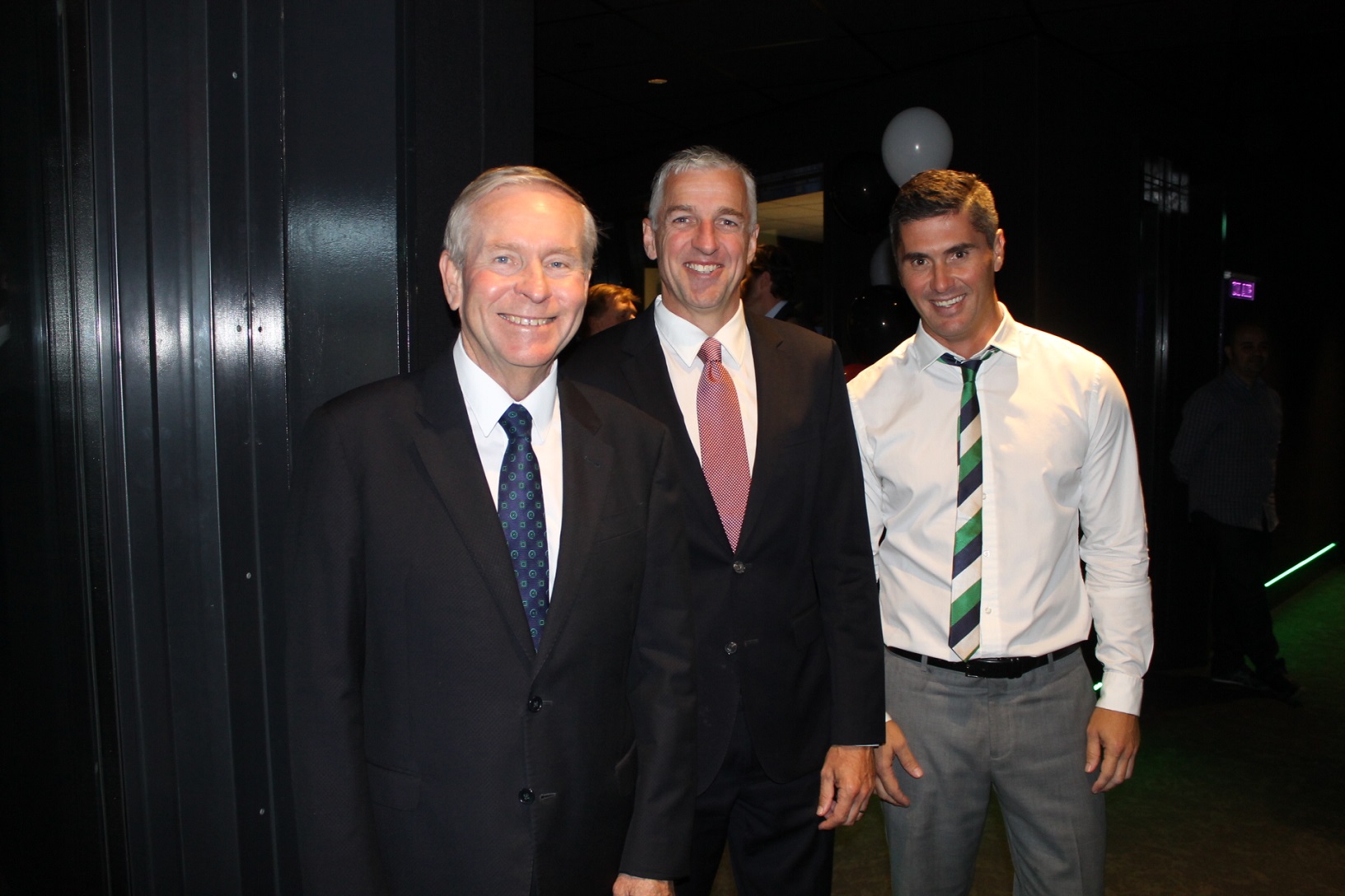 ARN Chief Executive Tony Kendall with WA Premier Colin Barnett and ARN Perth Commercial Director Rick Dalton_R